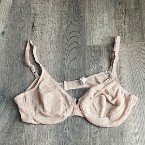 Dior Delicate Lace Bra in Blush